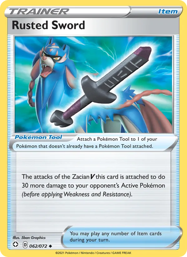 Rusted Sword card