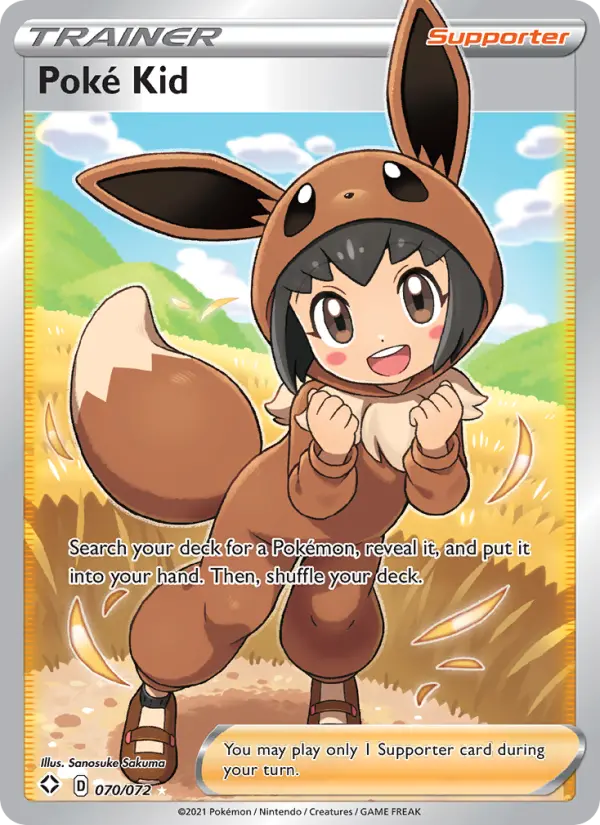 Poké Kid Pokémon card