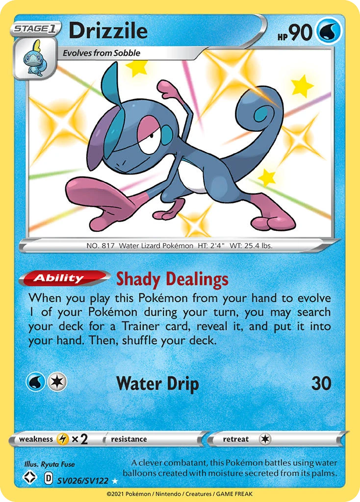 Drizzile Pokémon card