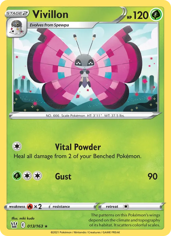 Vivillon card