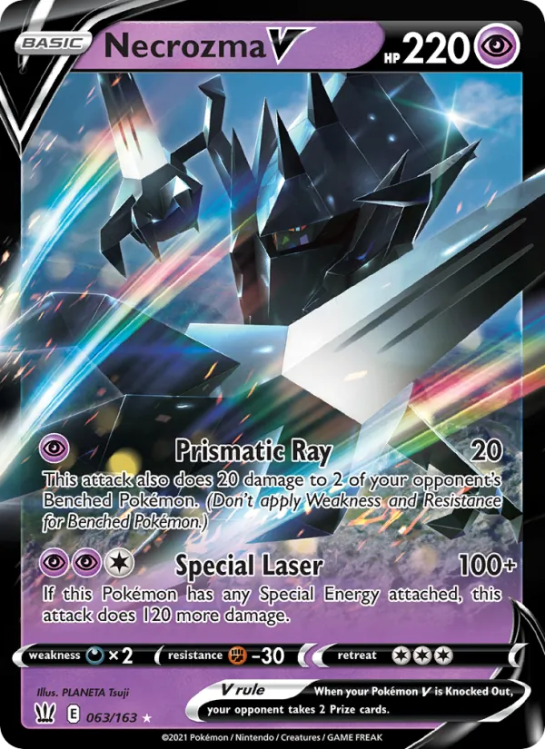 Necrozma V Pokémon card