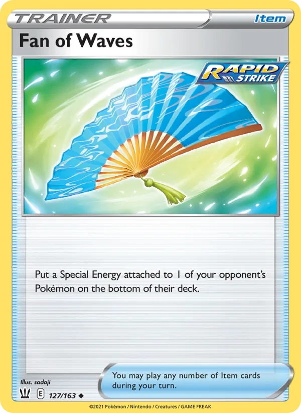 Fan of Waves card