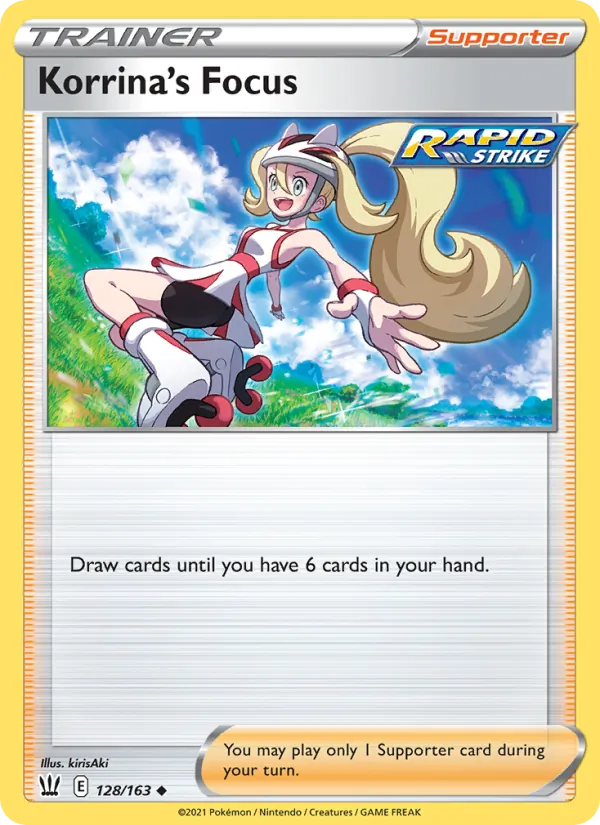 Korrina's Focus card
