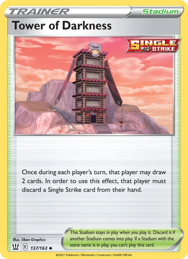Tower of Darkness card