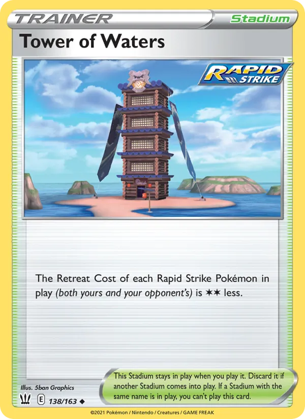 Tower of Waters card