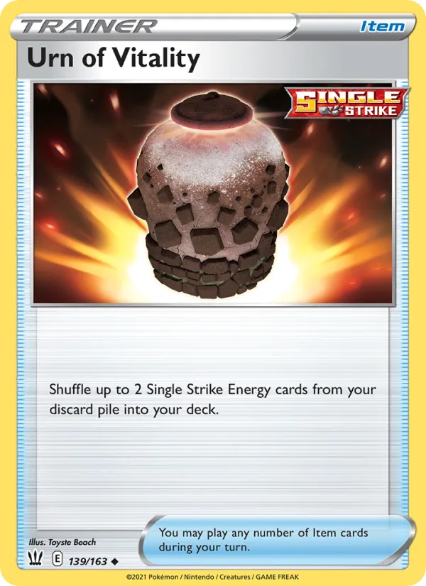 Urn of Vitality card