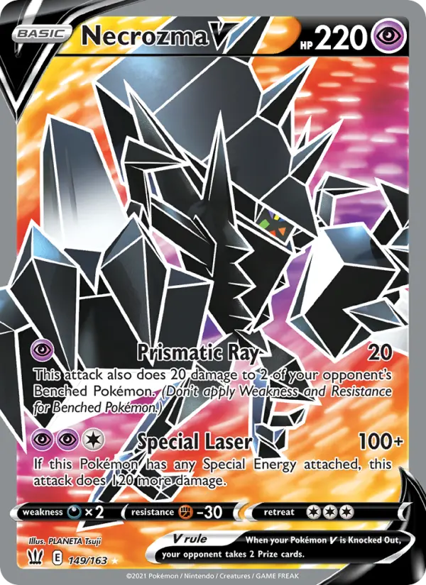 Necrozma V Pokémon card