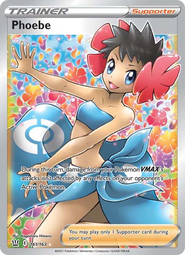Phoebe Pokémon card