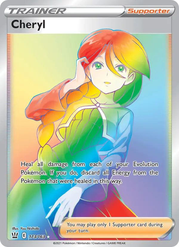 Cheryl Pokémon card