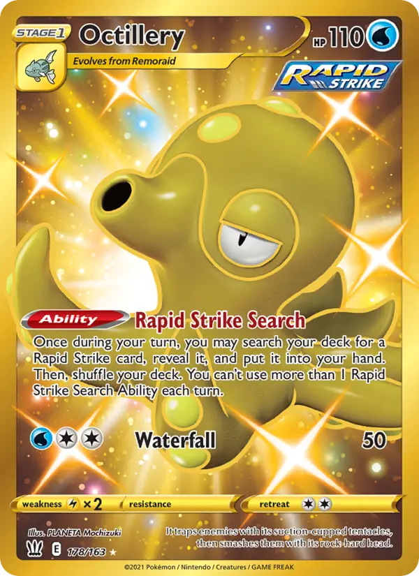 Octillery Pokémon card