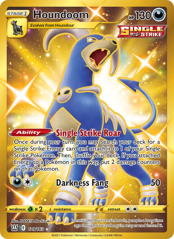 Houndoom Pokémon card