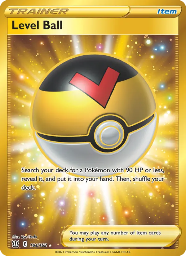Level Ball Pokémon card