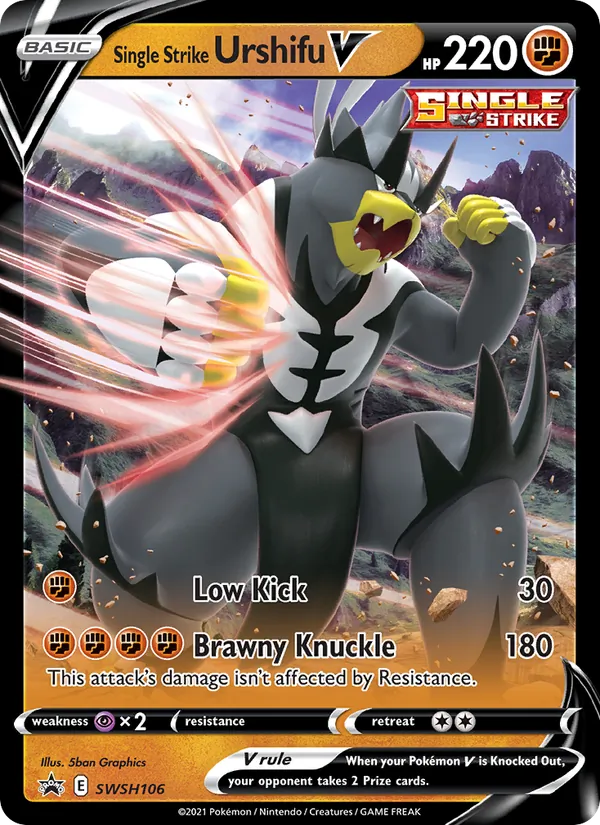 Single Strike Urshifu V card
