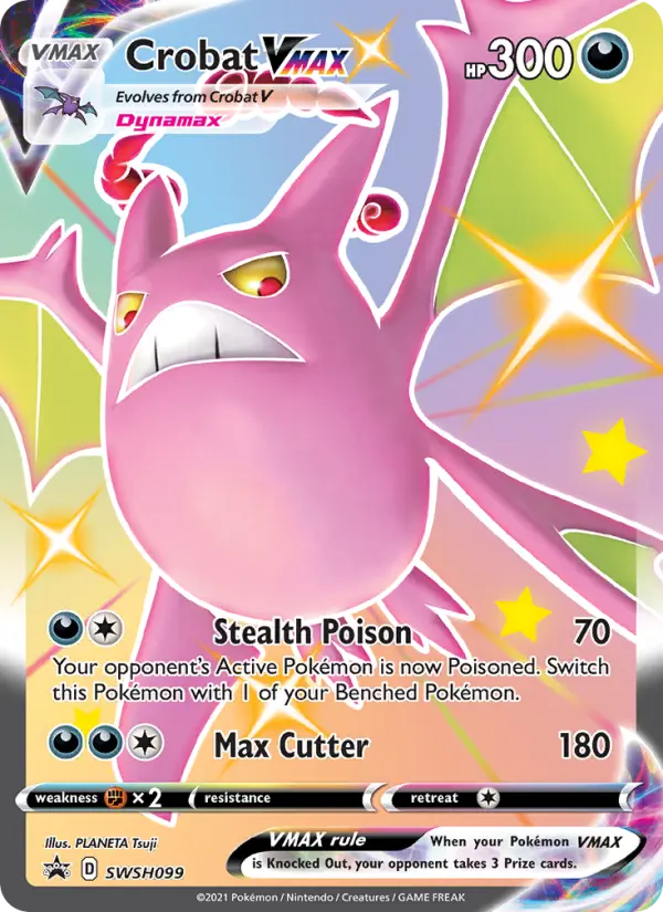 Crobat VMAX Pokémon card