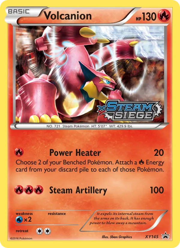 Volcanion card