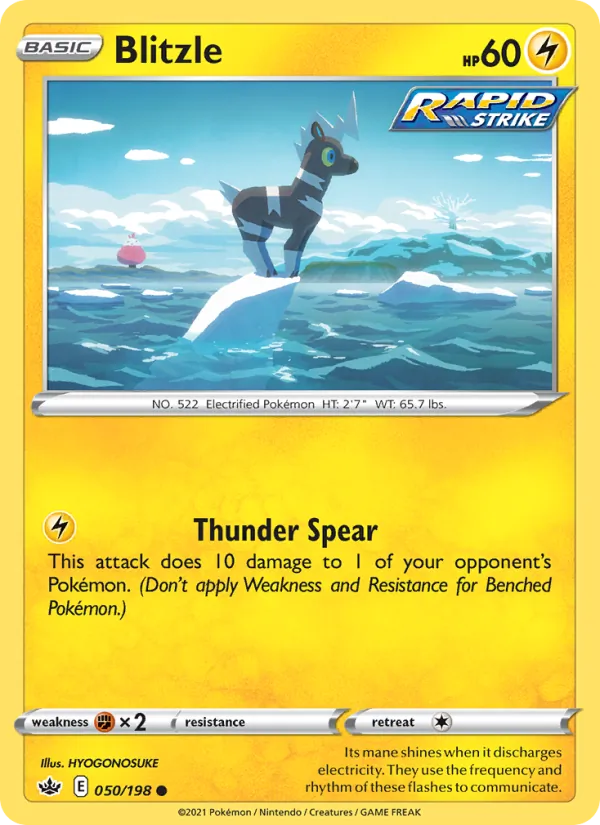 Blitzle Pokémon card