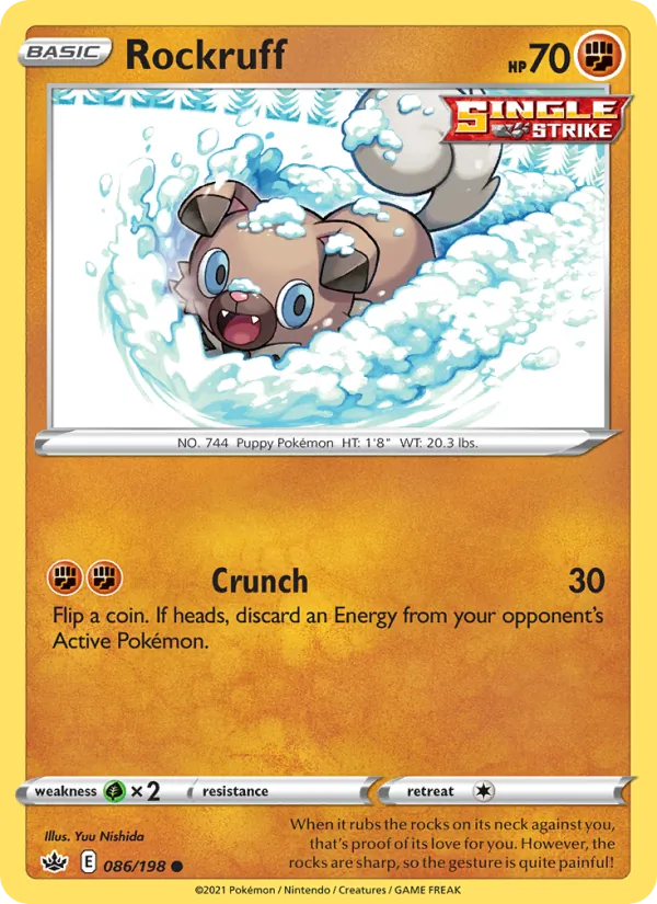 Rockruff card