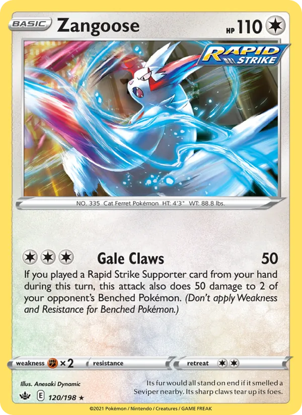 Zangoose card