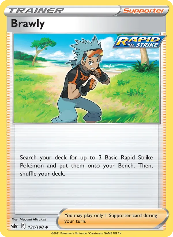 Brawly card