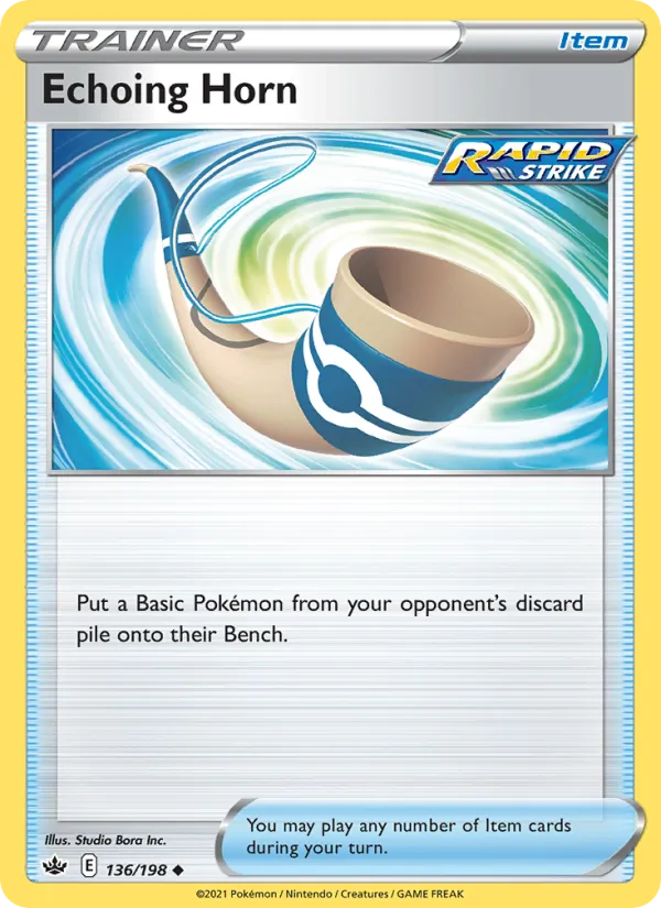 Echoing Horn card