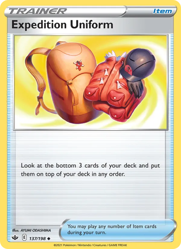 Expedition Uniform card