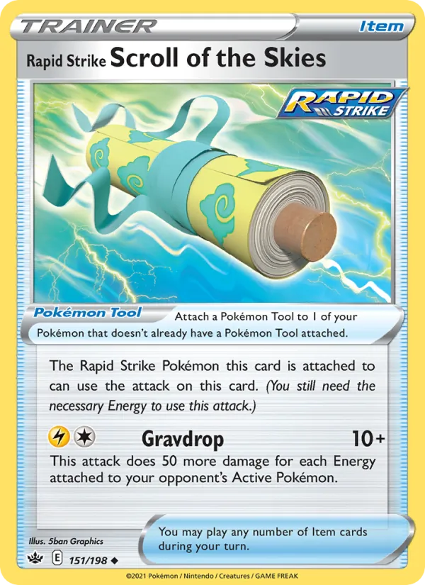 Rapid Strike Scroll of the Skies card