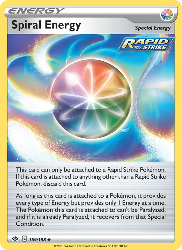 Spiral Energy card