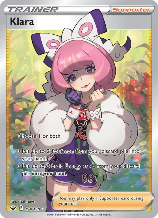 Klara Pokémon card