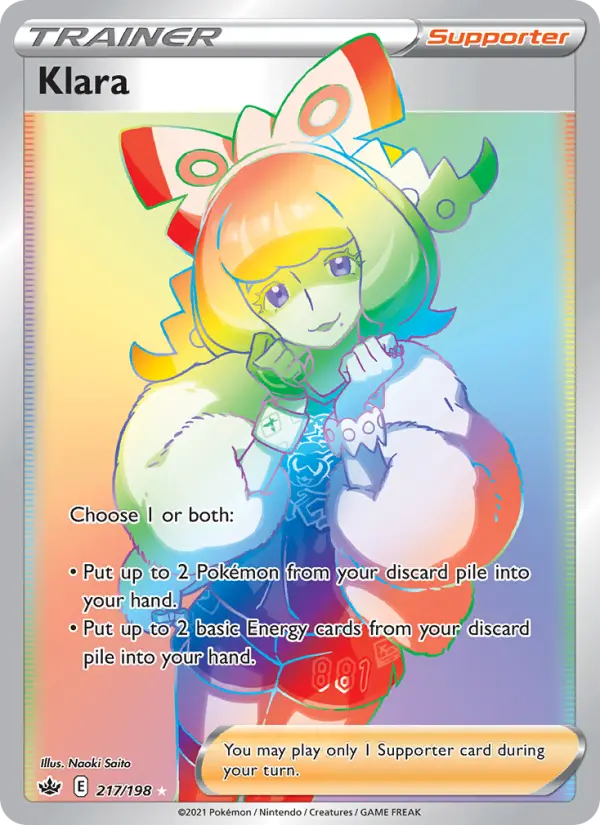 Klara Pokémon card