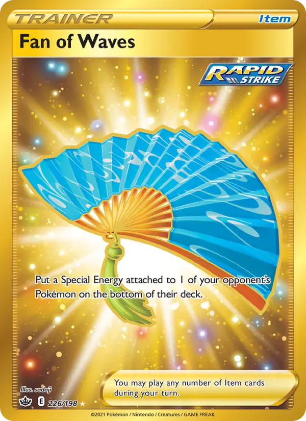 Fan of Waves Pokémon card