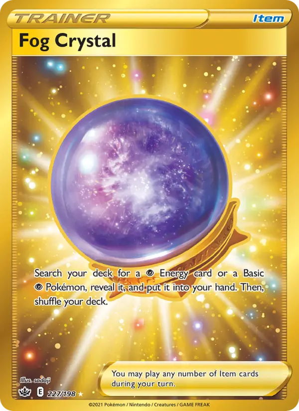 Fog Crystal Pokémon card