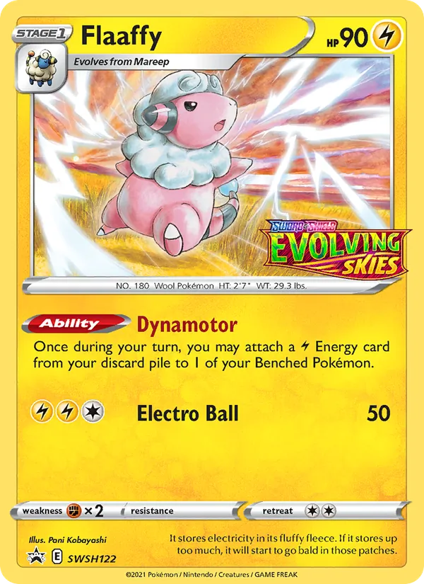 Flaaffy Pokémon card