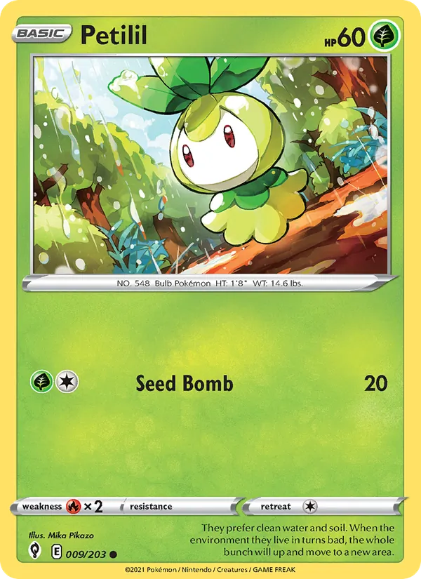 Petilil card