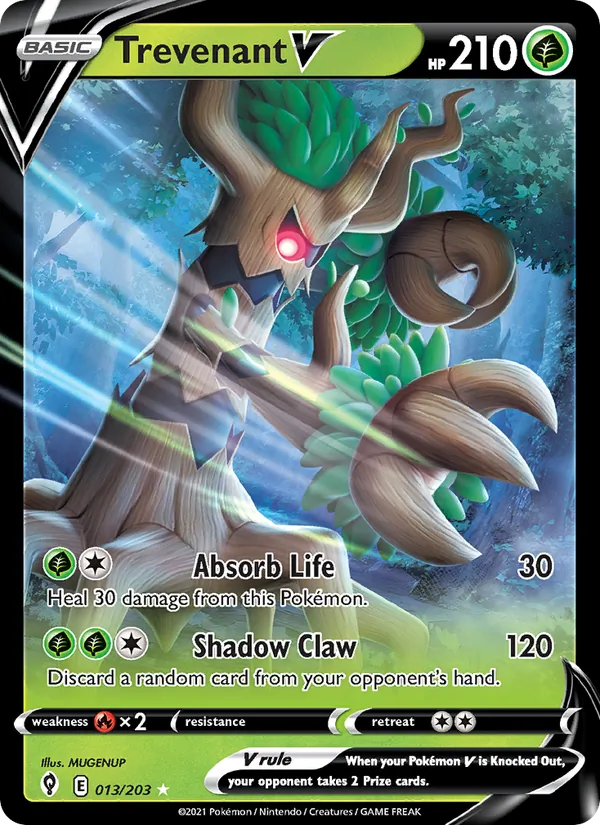 Trevenant V card