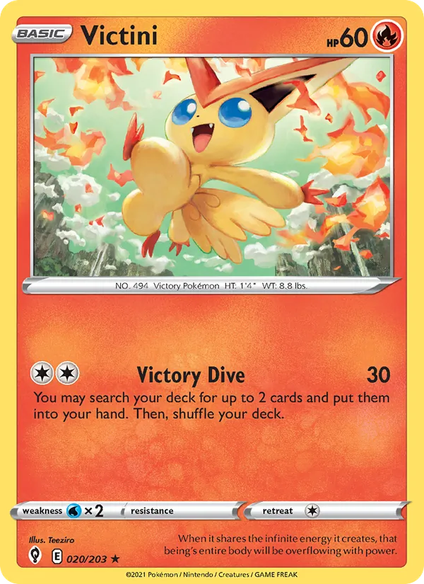 Victini card