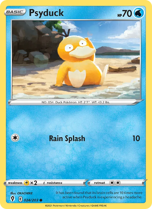 Psyduck card