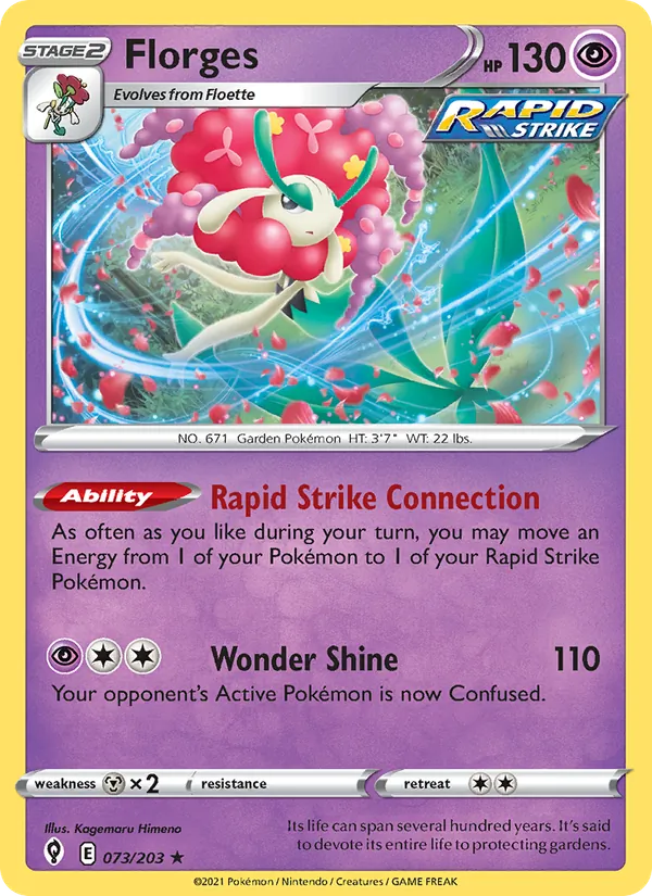 Florges Pokémon card