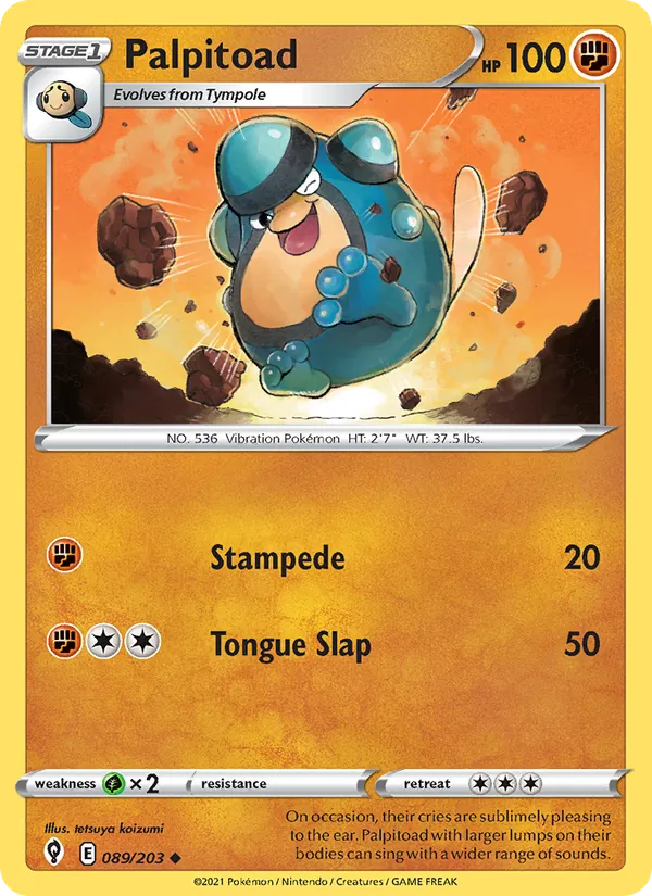 Palpitoad card