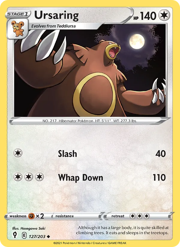 Ursaring card