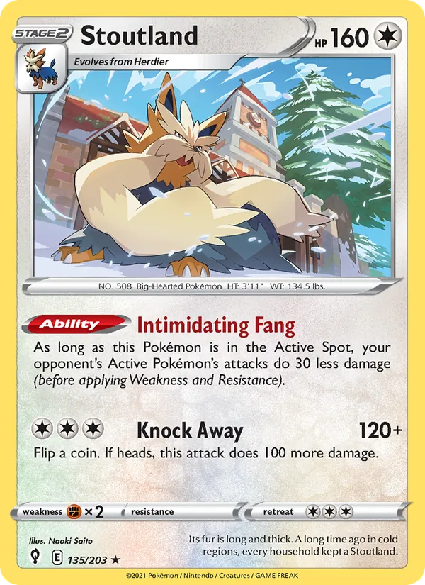 Stoutland card