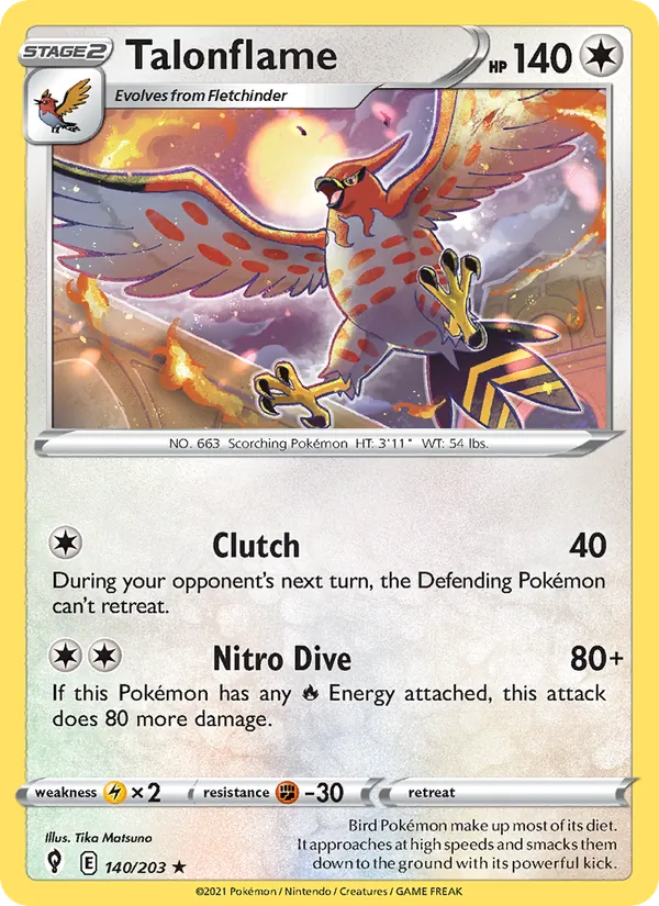 Talonflame card