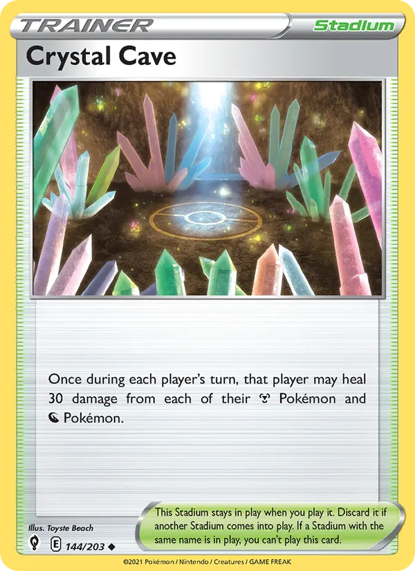 Crystal Cave card