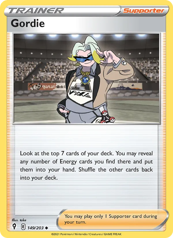 Gordie card