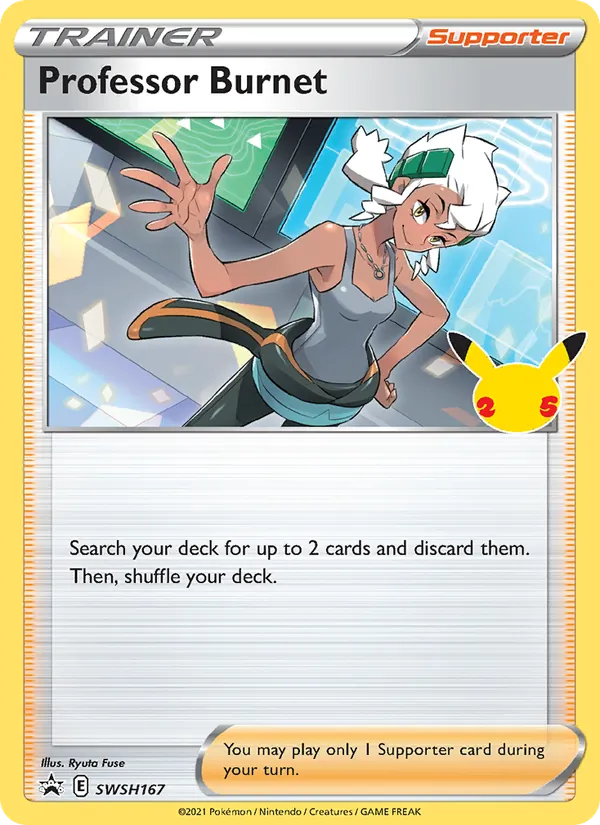 Professor Burnet card
