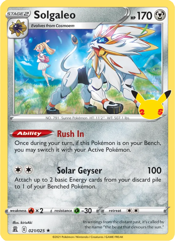 Solgaleo card
