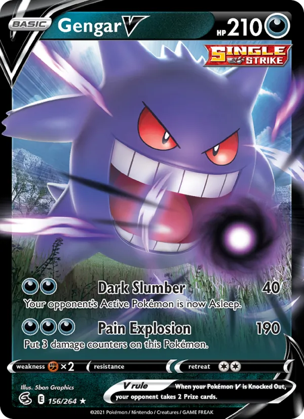 Gengar V Pokémon card