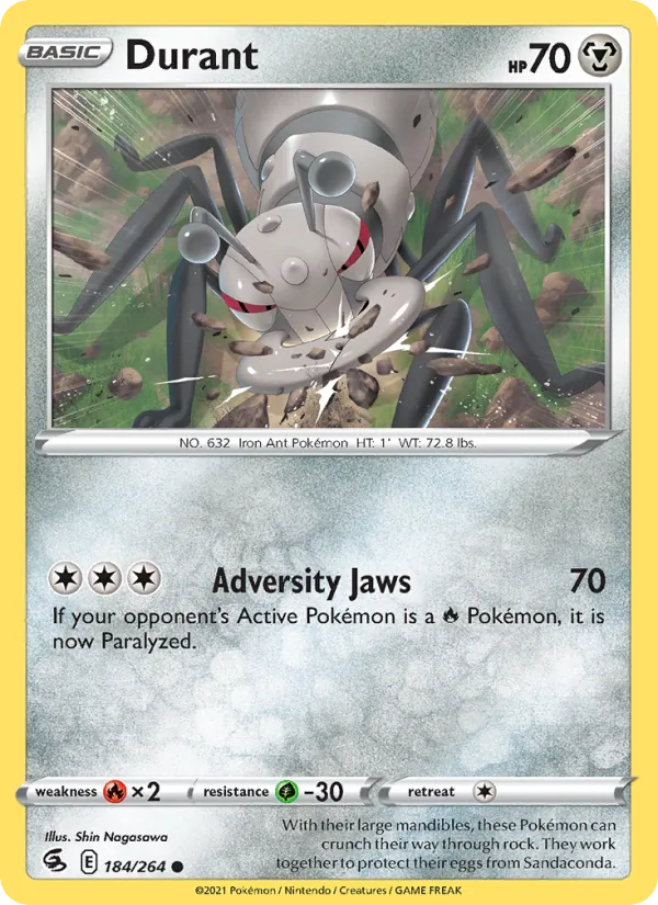 Durant Pokémon card