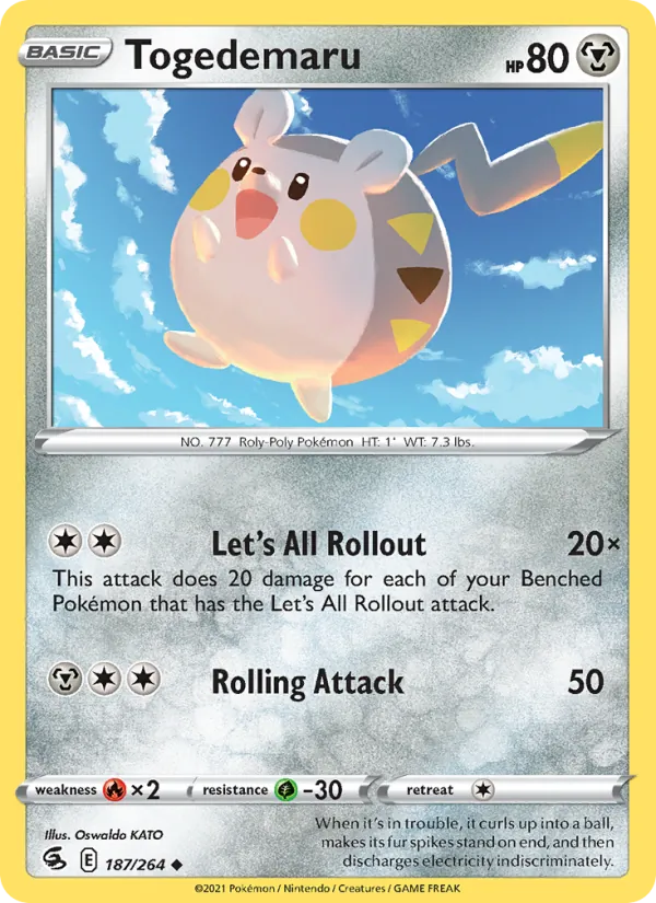 Togedemaru card