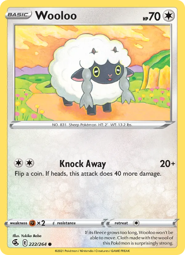 Wooloo card