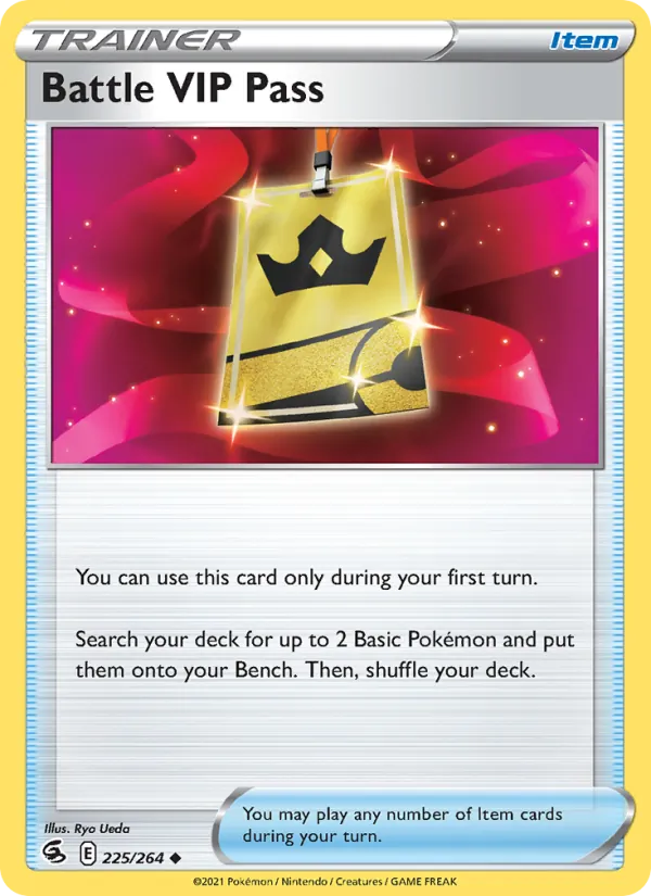 Battle VIP Pass Pokémon card